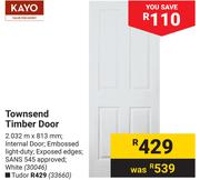 Kayo Tudor Timber Door 33660