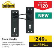 Builders Black Handle-Each