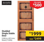 Dortello Studded Single Stable Door