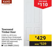 Kayo Townsend Timber Door-Each