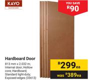 Kayo Hardboard Door-Each