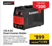 Blacksmith 120A DC Smart Inverter Welder