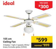Ideal 105cm Ceiling Fan