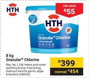HTH 8Kg Granular+ Chlorine