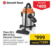 Bennett Read Titan 20L Wet & Dry Vacuum Cleaner