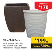 Nikie/Toti Pots-Each
