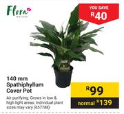Flora 140mm Spathiphyllum Cover Pot