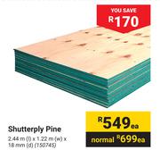 Shutterply Pine-Each