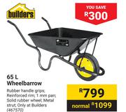Builders 65L Wheelbarrow