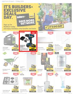 Builders : Save More, Get More (23 April - 13 May 2024), page 1