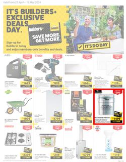 Builders : Save More, Get More (23 April - 13 May 2024), page 1