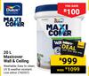 Dulux Maxi Cover Wall & Ceiling-20Ltr