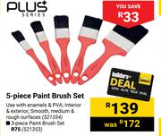 Plus Series 3-Piece Paint Brush Set