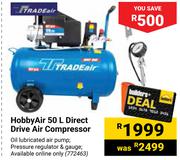 Tradeeair Hobby Air 50Ltr Direct Drive Air Compressor