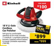 Einhell 18V Li-Solo Cordless Car Polisher