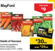 MayFord Seeds Of Success-Each