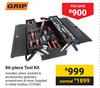 Grip 86 Piece Tool Kit