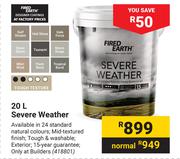 Fired Earth Severe Weather-20Ltr