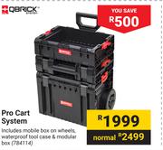 Qbrick Pro Cart System