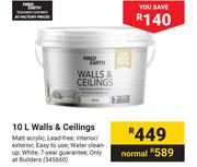 Fired Earth Walls & Ceilings-10Ltr