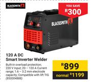 Blacksmith 120 A DC Smart Inverter Welder