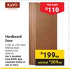 Kayo Hardboard Door-Each
