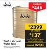 JoJo 2400Ltr Vertical Water Tank