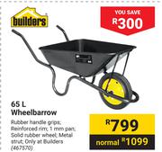 Builders 65Ltr Wheelbarrow
