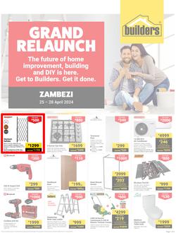 Builders Zambezi : Grand Relaunch (25 April - 28 April 2024), page 1