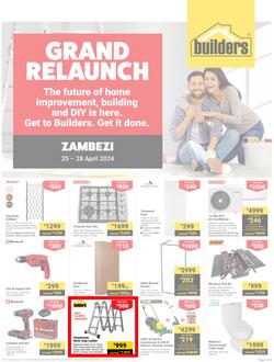 Builders Zambezi : Grand Relaunch (25 April - 28 April 2024), page 1