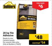 Builders Tile Adhesive-20Kg