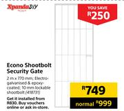 Xpanda DIY Econo Shootbolt Security Gate