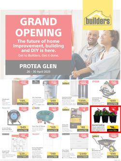 Builders : Grand Opening Protea Glen (26 April - 30 April 2023), page 1