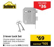 Builders 3 Lever Lock Set
