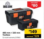 Big Jim 480mm + 320mm Toolbox