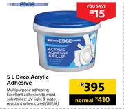 Edge Deco Acrylic Adhesive-5L