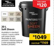 Fired Earth Soft Sheen-20L