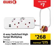 Ellies Fridge Or TV Surge Safe Adaptor
