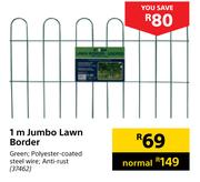 1m Jumbo Lawn Border