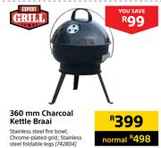 Expert Grill 360mm Charcoal Kettle Braai