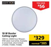Lightworx 18W Border Ceiling Light