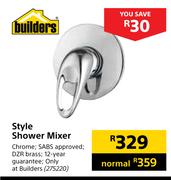 Builders Style Shower Mixer