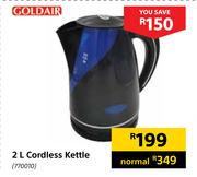 Goldair 2Ltr Cordless Kettle