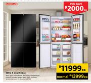 Goldair 500Ltr 4-Door Fridge-Each