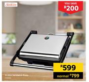 Sunbeam 4 Slice Sandwich Press