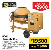 Turner Murris 400Ltr Concrete Mixer