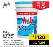 hth Granular+ Chlorine-25kg