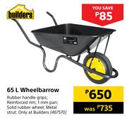 Builders 65Ltr Wheelbarrow