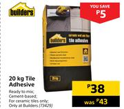 Builders Tile Adhesive-20kg