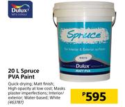 Dulux Spruce PVA Paint-20L